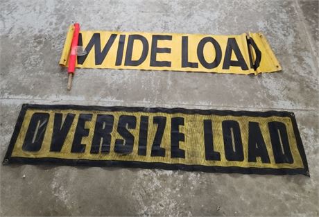 Trucking/Transport Oversize Banner Pair