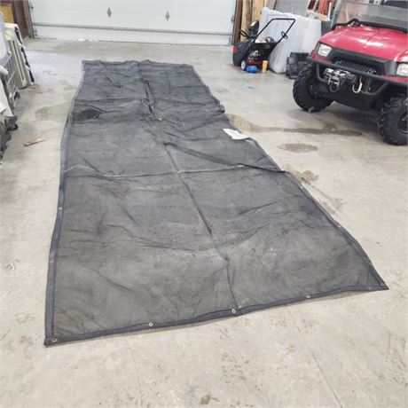 Side Dump Trailer Cover - 18½' x 74" Approx