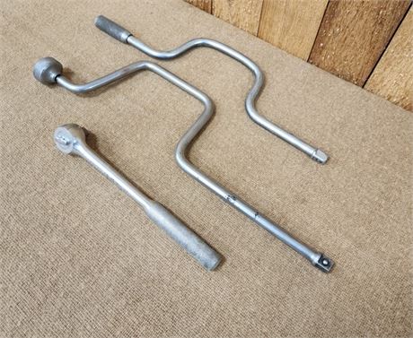 ½" Speed Wrench Pair + Drive