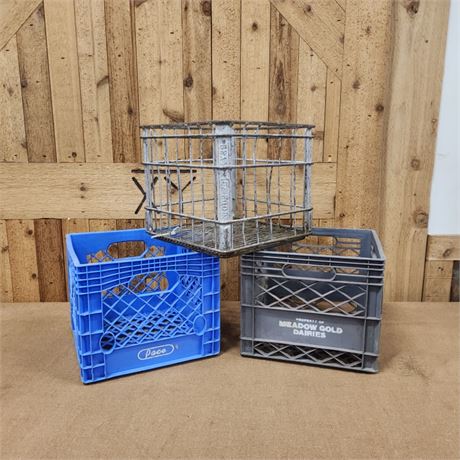 Milk Crate Trio