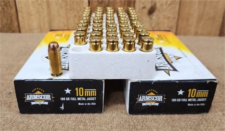 10mm Factory Ammo - 100rds.