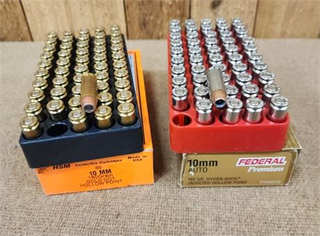 10mm Factory Ammo - 100rds.