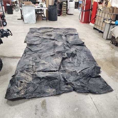 Heavy Rubber Tarp - 164" x 88"