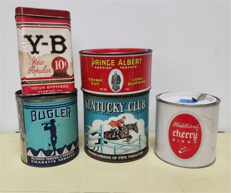 Vintage Tobacco Tins