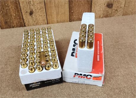 10mm and 270 Win  Factory Ammo - 58rds.