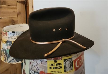 Resistol 4X Cowboy Hat - Sz 7⅝